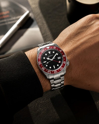 State men watch black - men's, dial