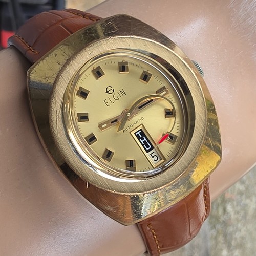 Vintage elgin men automatic - men's,