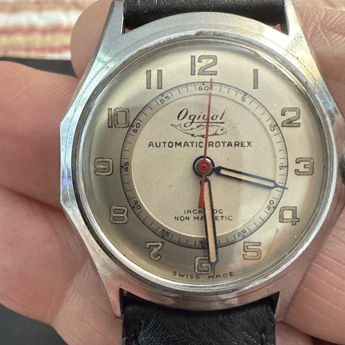 Rare ogival rotarex automatic - rare,