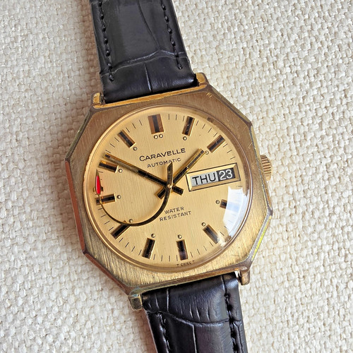 Vintage bulova caravelle men - bulova, men's