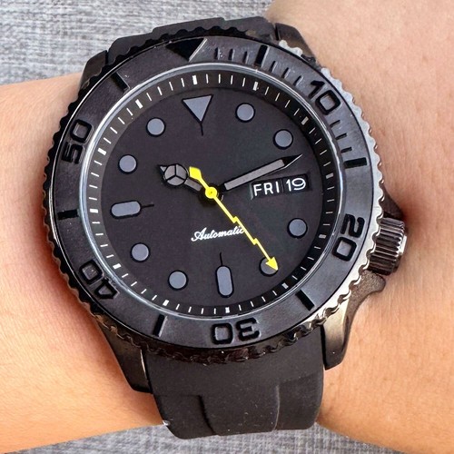 Vintage 41mm black pvd - vintage,