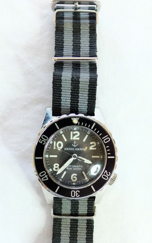 Zeno army 300m diver watch - diver,