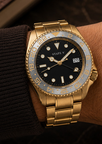 State men watch - v, dial