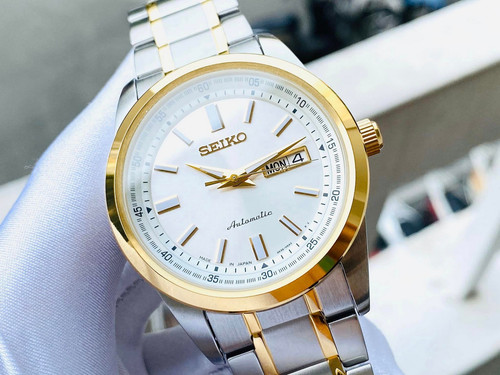 Seiko automatic white dial - automatic,
