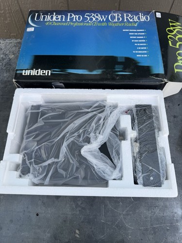 Uniden pro538w channel cb - pro538w,