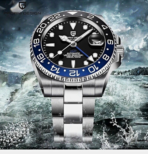 1662 gmt 40mm bracelet - gmt, ss