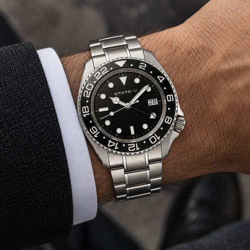 State men watch - state, men's