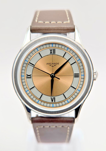 Arcange as06 salmon wristwatch - arcange,