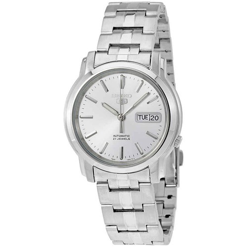 Seiko automatic silver dial - seiko,