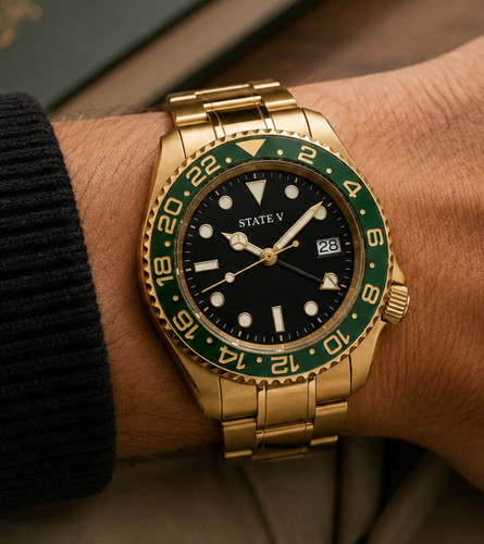 State men watch black - state, v