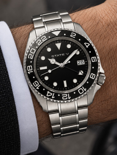 State men watch - state, men's