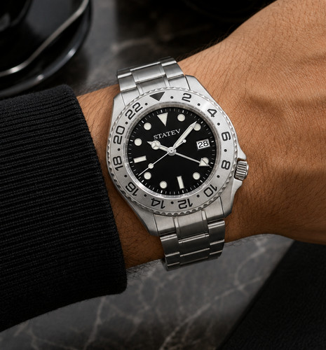 State men watch black - men's,