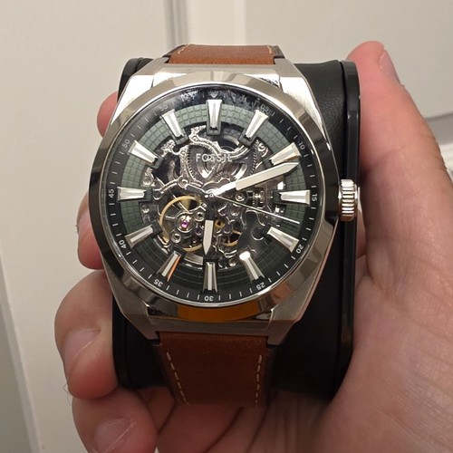 Fossil everett automatic brown - automatic,